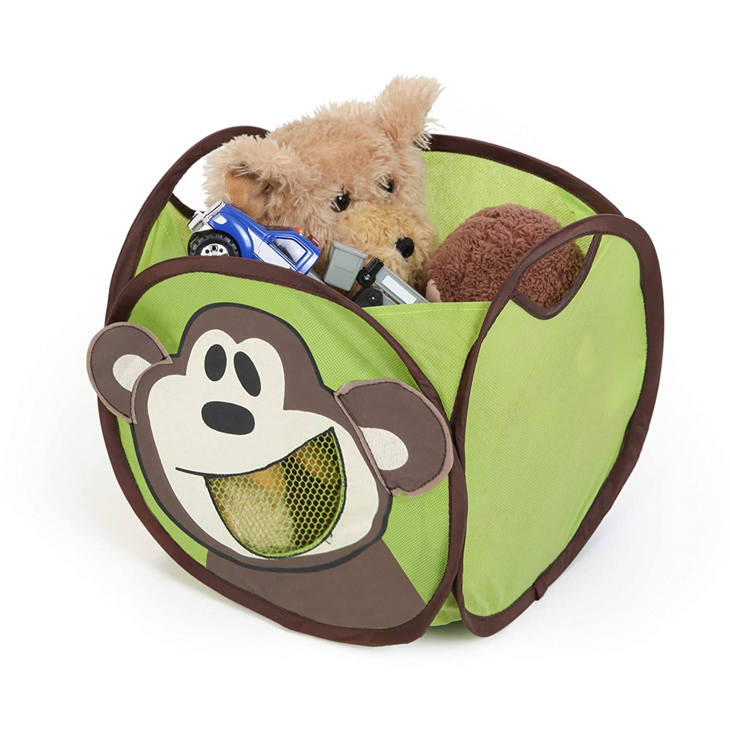 Kids Pop Up Organizer Cube with Animal Print