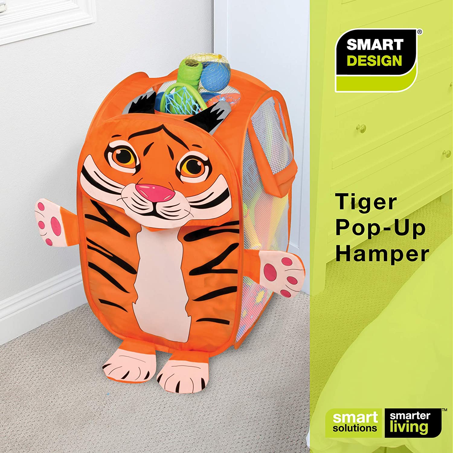 Kids Pop Up Organizer with Animal Print