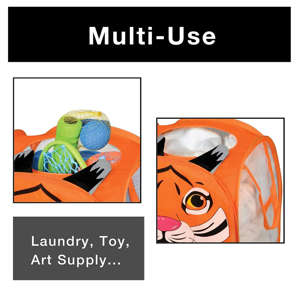 Kids Pop Up Organizer with Animal Print