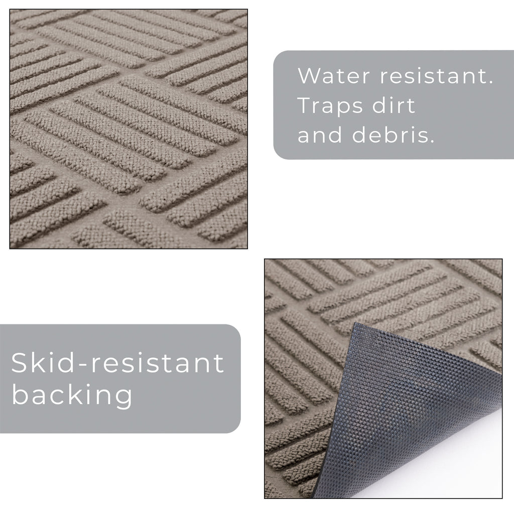 Large All-Weather Door Mat - Diamond