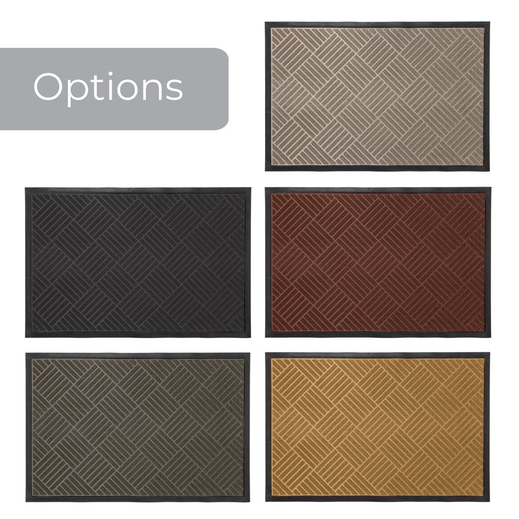 Large All-Weather Door Mat - Diamond