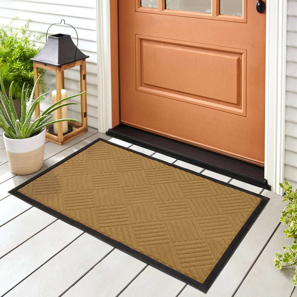 Large All-Weather Door Mat - Diamond