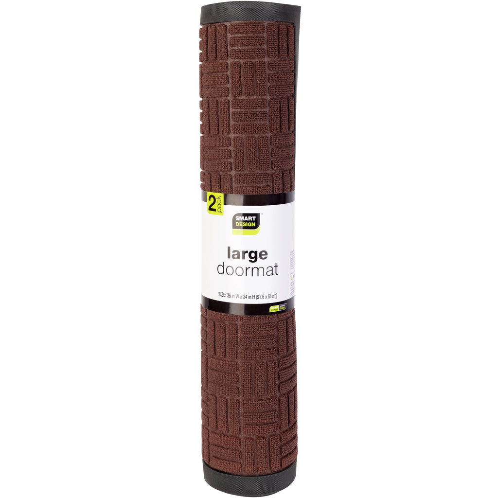 Large All-Weather Door Mat - Maze