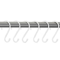 Large Premium S-Hooks with Rubber Gripped Finish - Set of 6