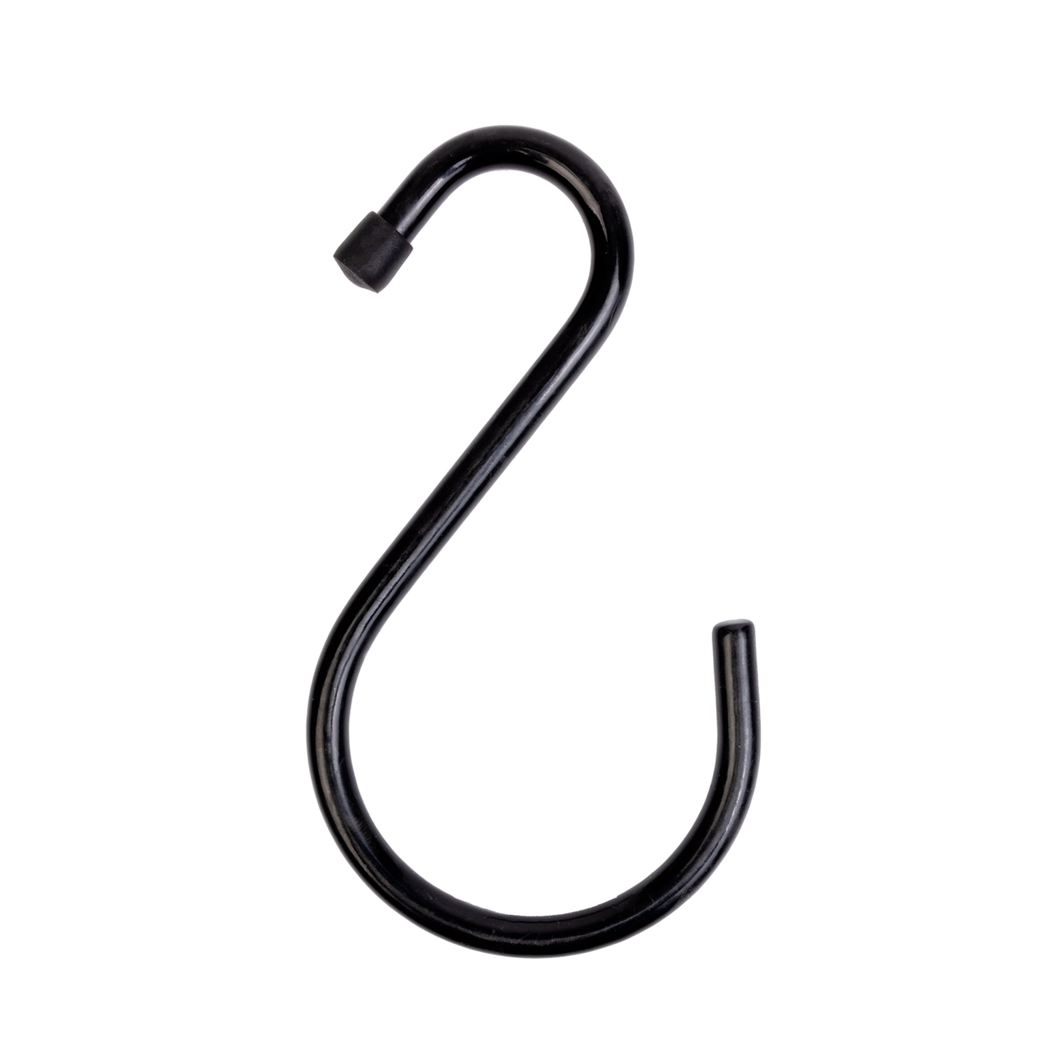 Large Premium S-Hooks with Rubber Gripped Finish - Set of 6