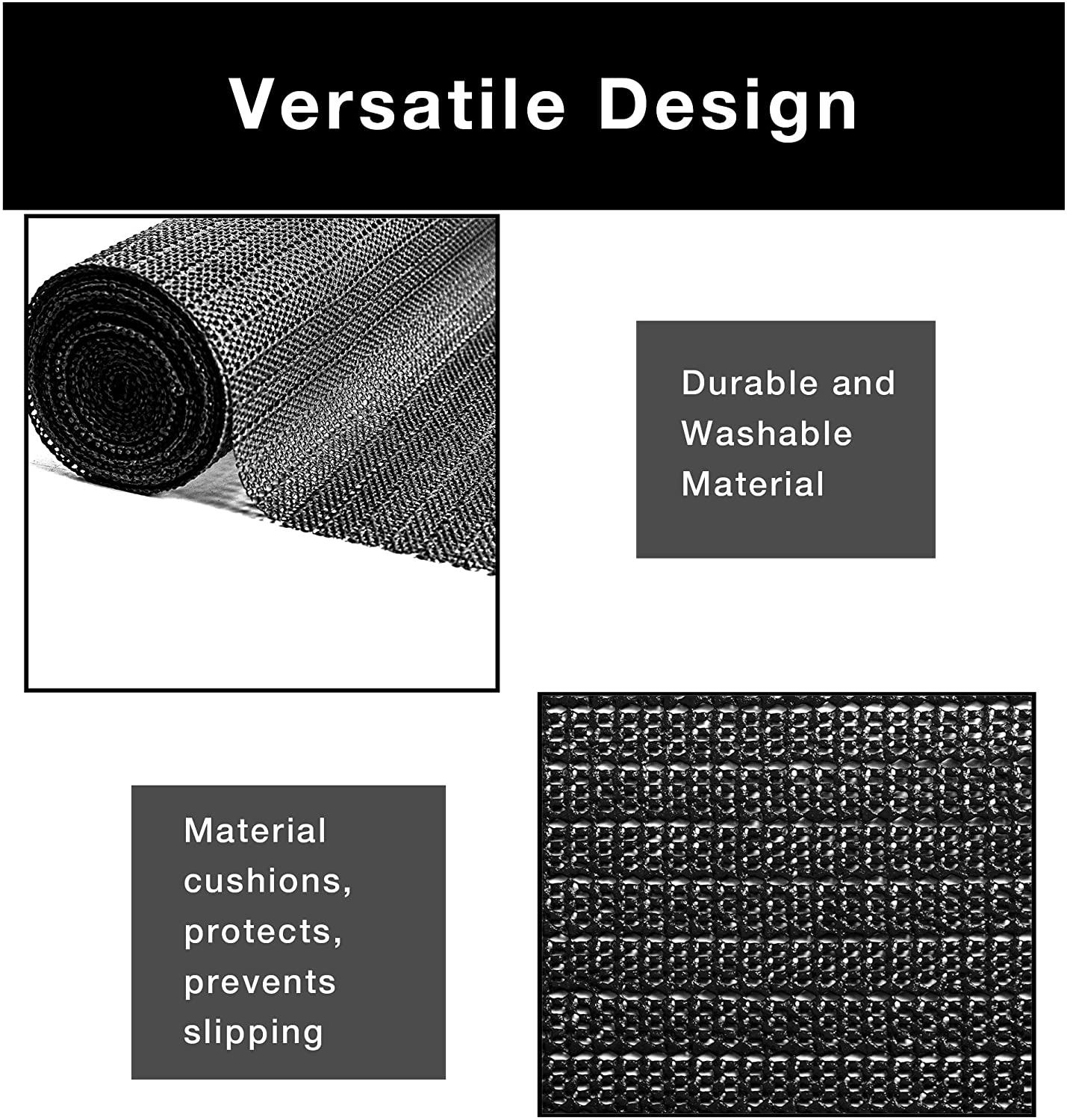 Light Grip Shelf Liner - 12 Inch x 5 Feet