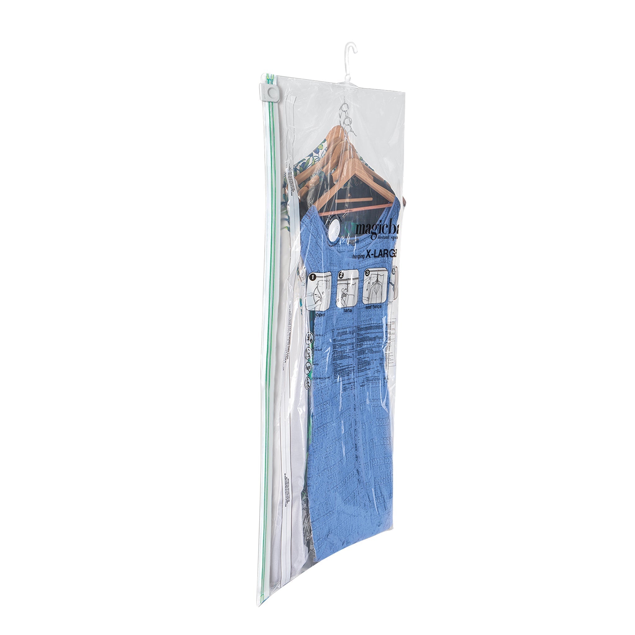 MagicBag™ Instant Space – 4 X-Large Hanging Vacuum-Seal Storage Bags