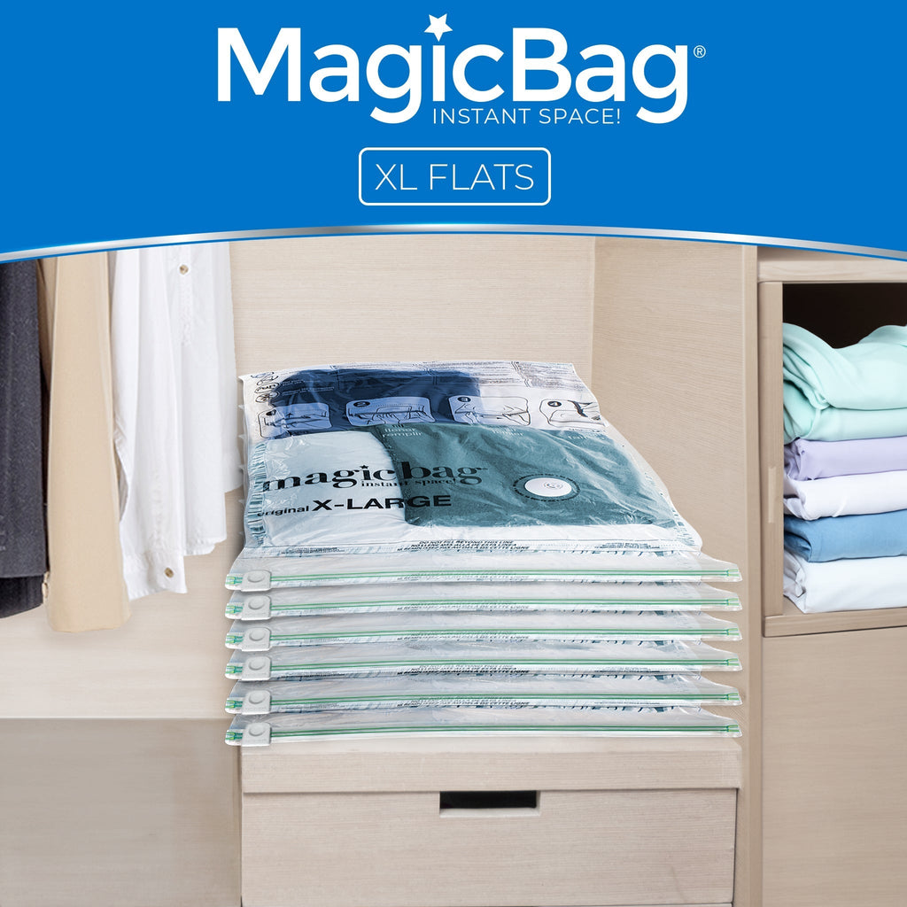 MagicBag™ Instant Space – Extra Large Flat Vacuum-Seal Storage Bags