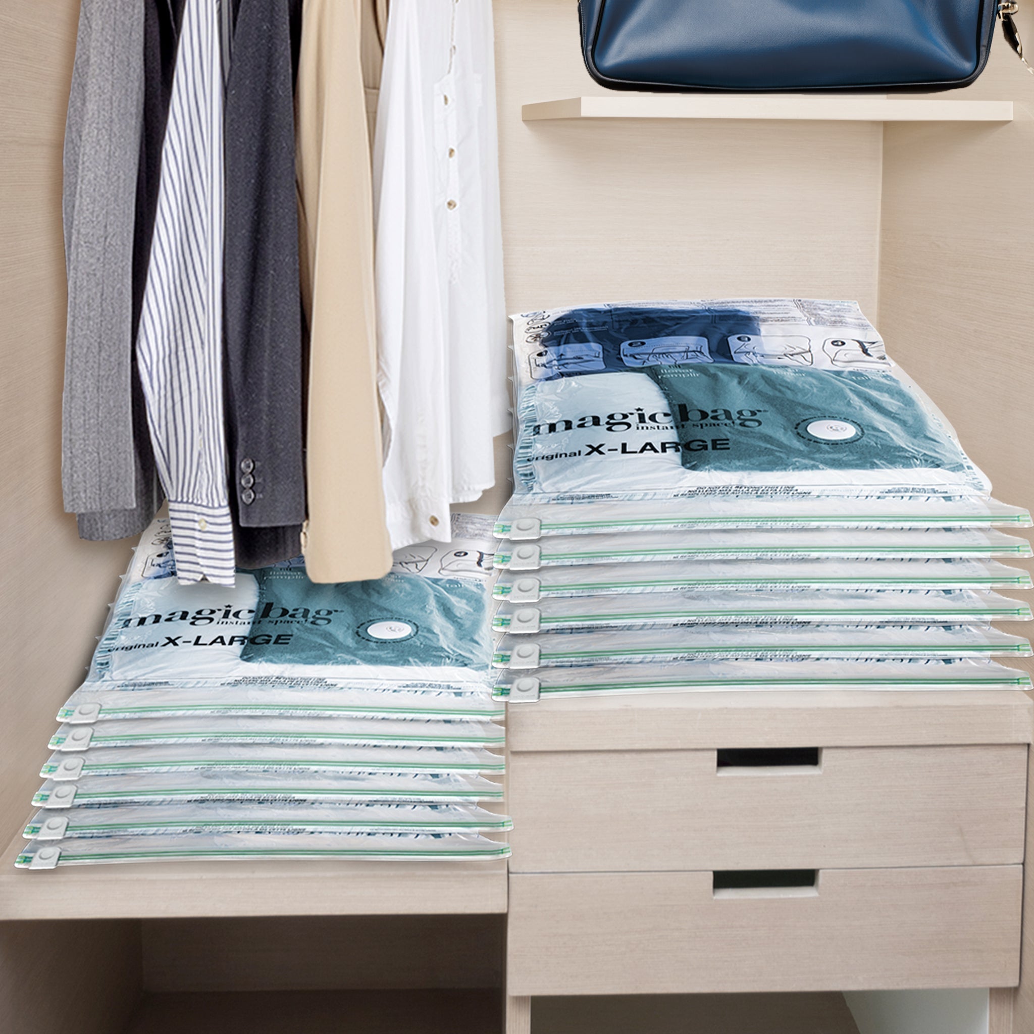 MagicBag™ Instant Space – Extra Large Flat Vacuum-Seal Storage Bags