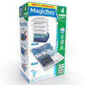 MagicBag™ Instant Space – Jumbo Flat Vacuum-Seal Storage Bags