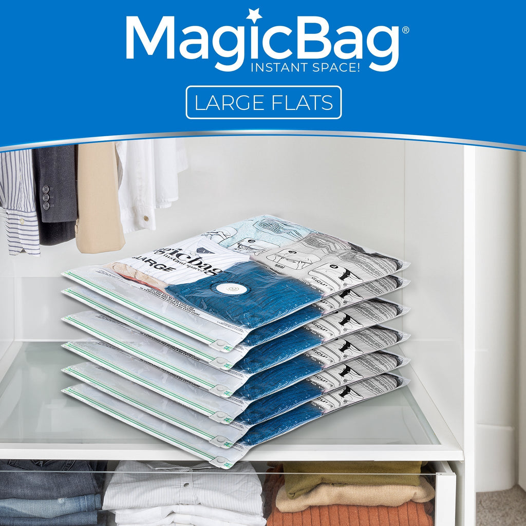 MagicBag™ Instant Space Saver Storage - Flat, Large