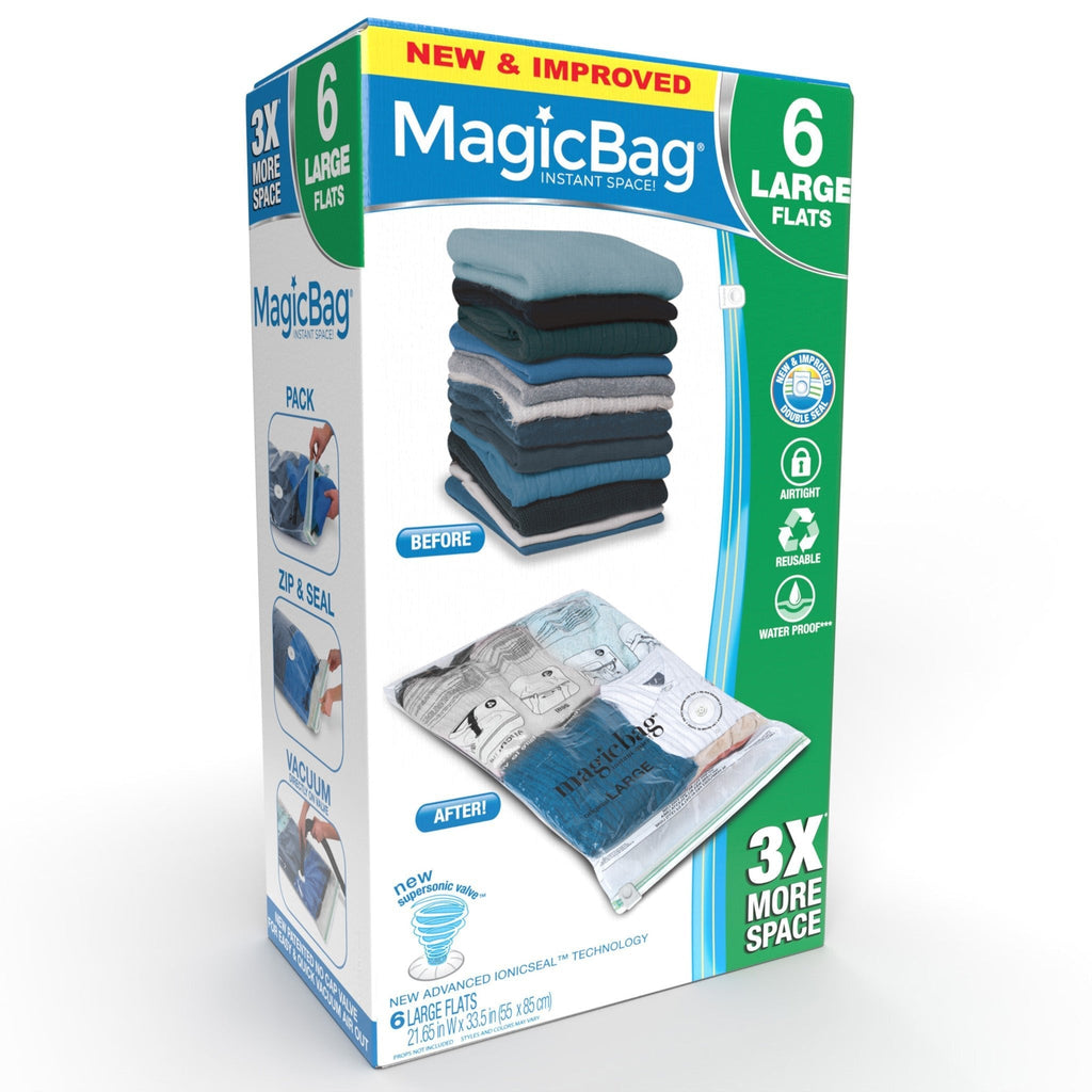 MagicBag™ Instant Space Saver Storage - Flat, Large