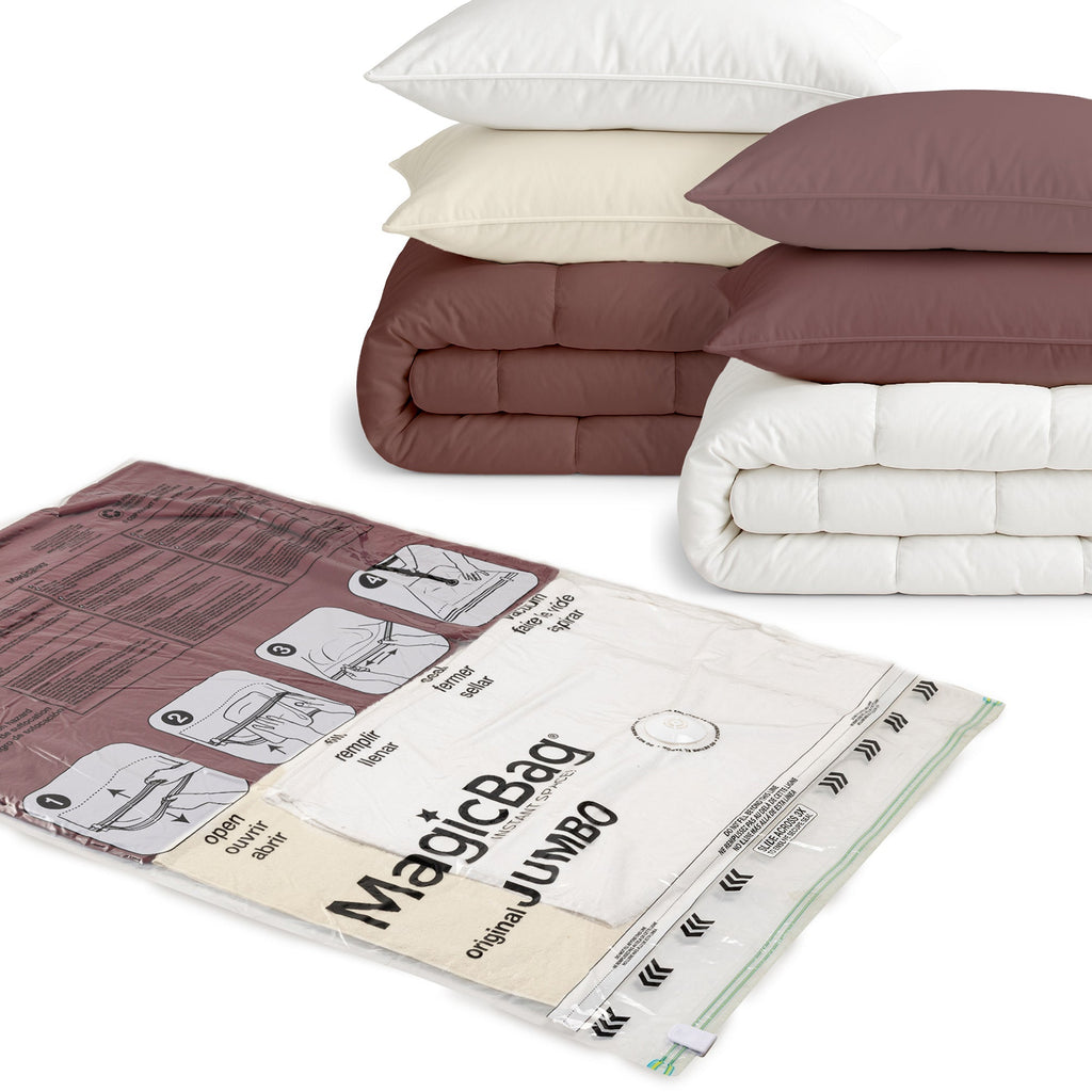 MagicBag™ Instant Space – Jumbo Flat Vacuum-Seal Storage Bags