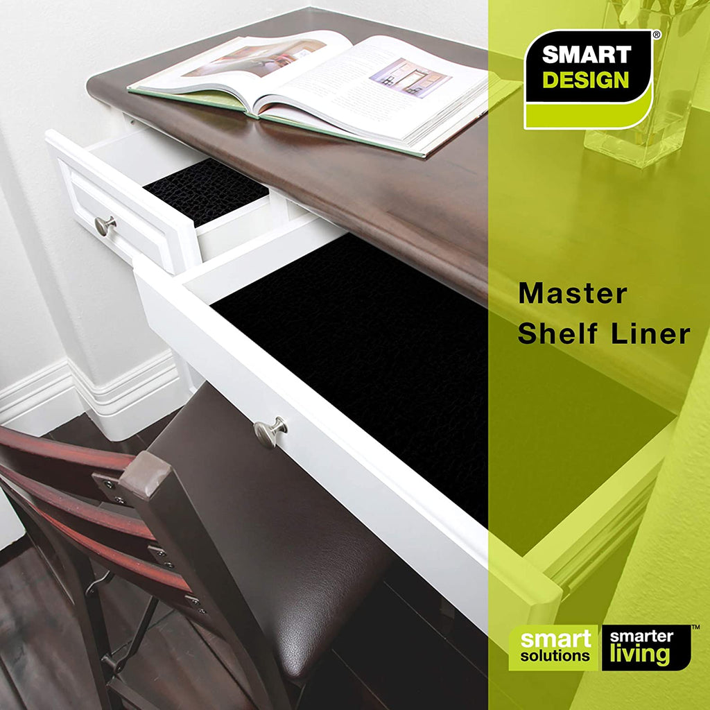 Master Solid Grip Shelf Liner - 18 Inch x 24 Feet