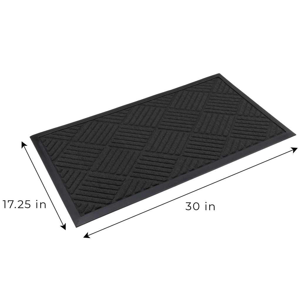 Medium All-Weather Door Mat - Diamond
