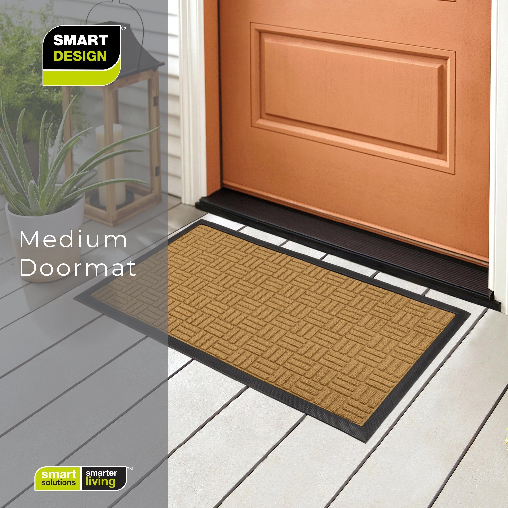 Medium All-Weather Door Mat - Maze