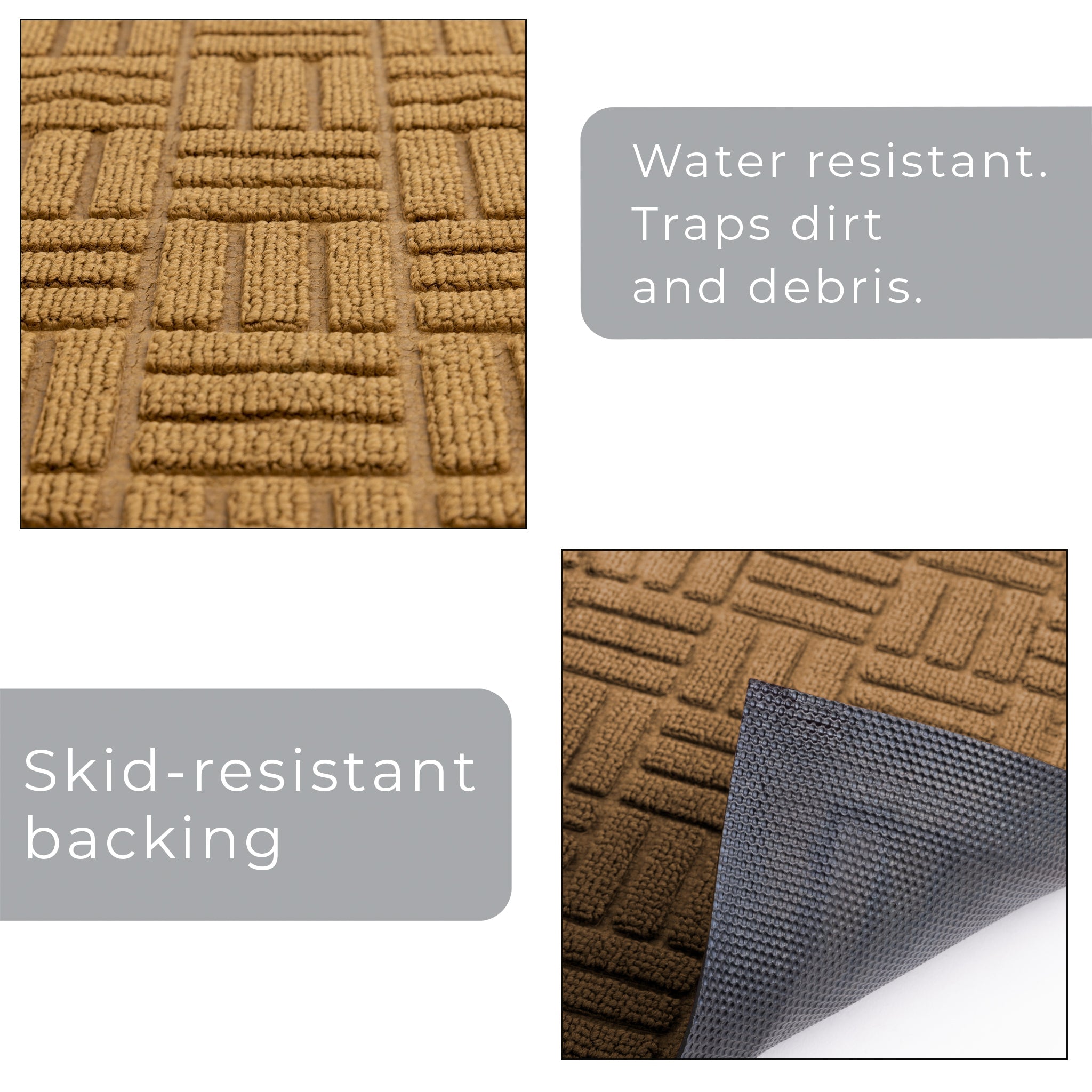 Medium All-Weather Door Mat - Maze