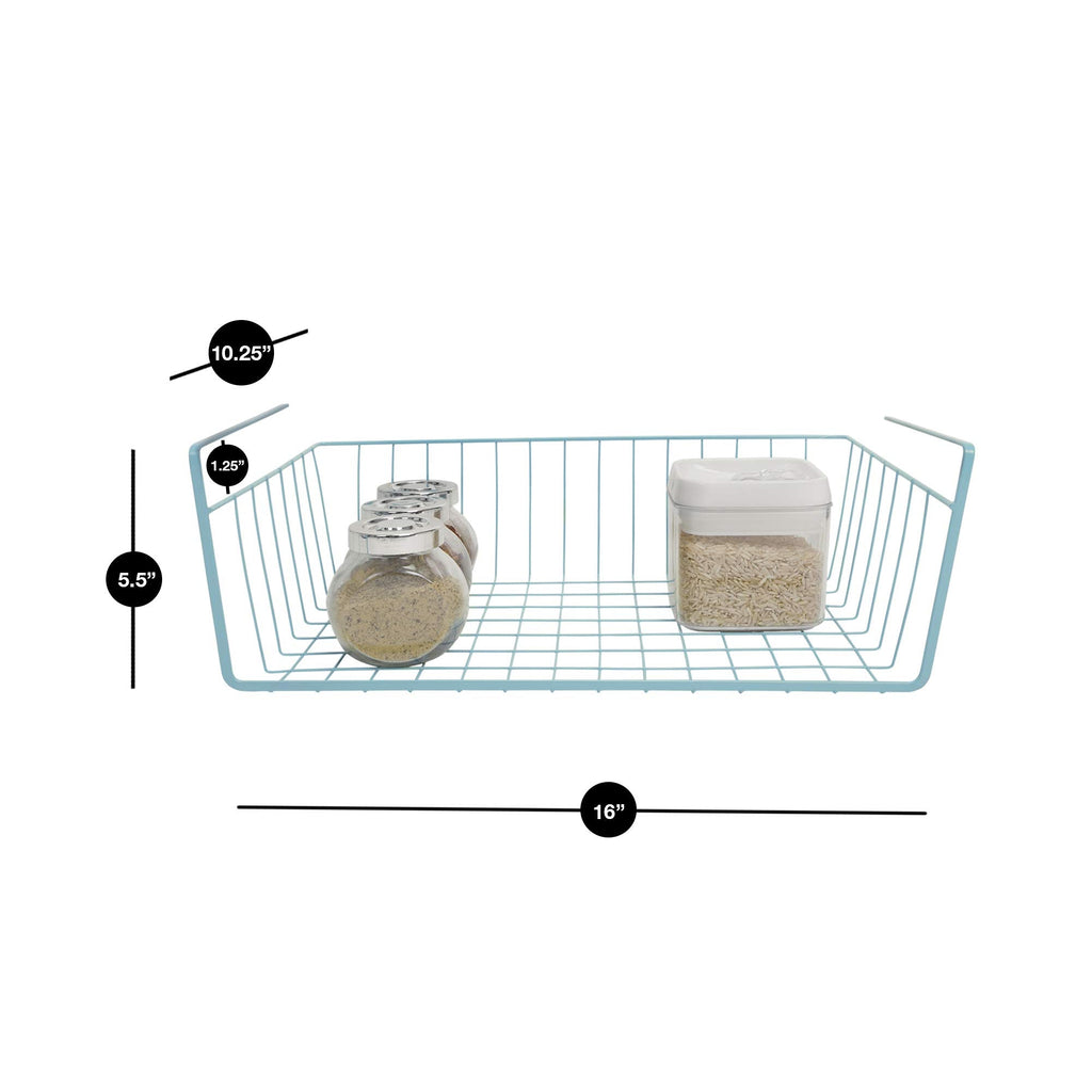 Medium Steel Undershelf Storage Basket