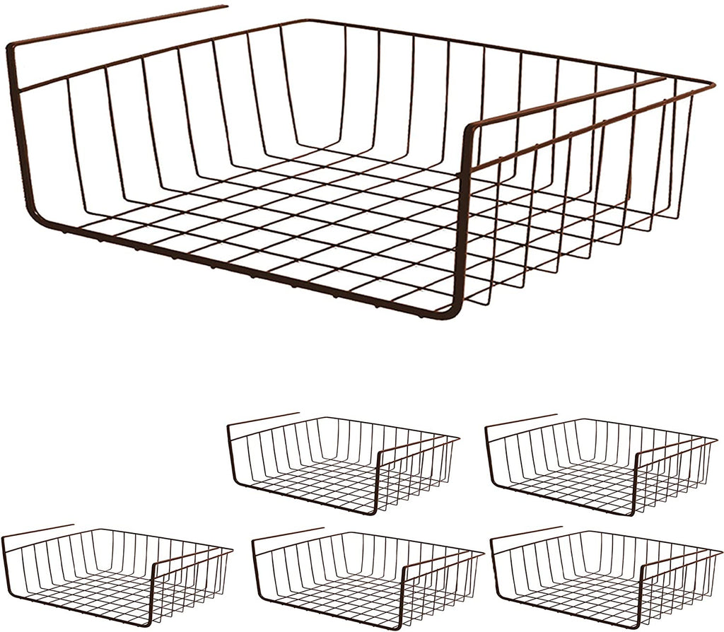 Medium Steel Undershelf Storage Basket