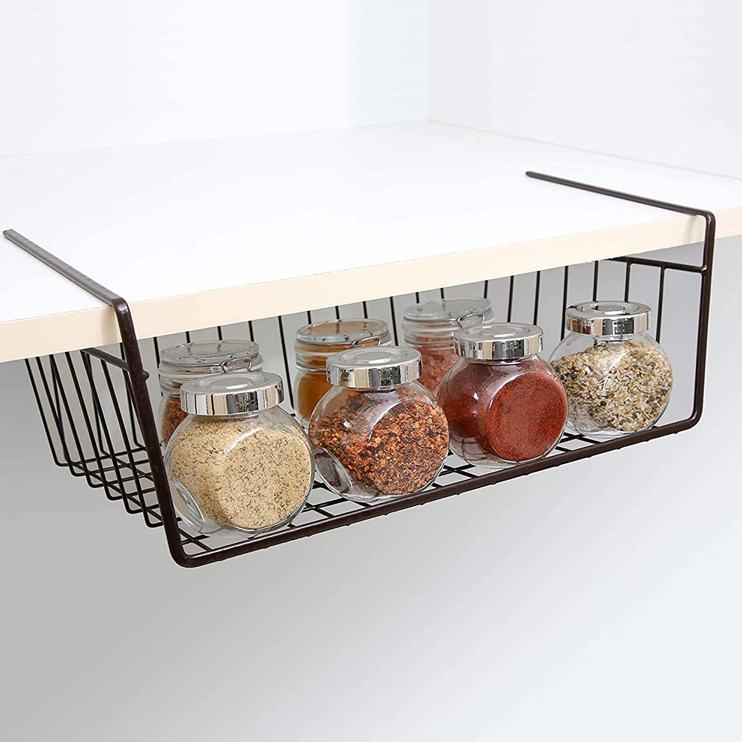 Medium Steel Undershelf Storage Basket