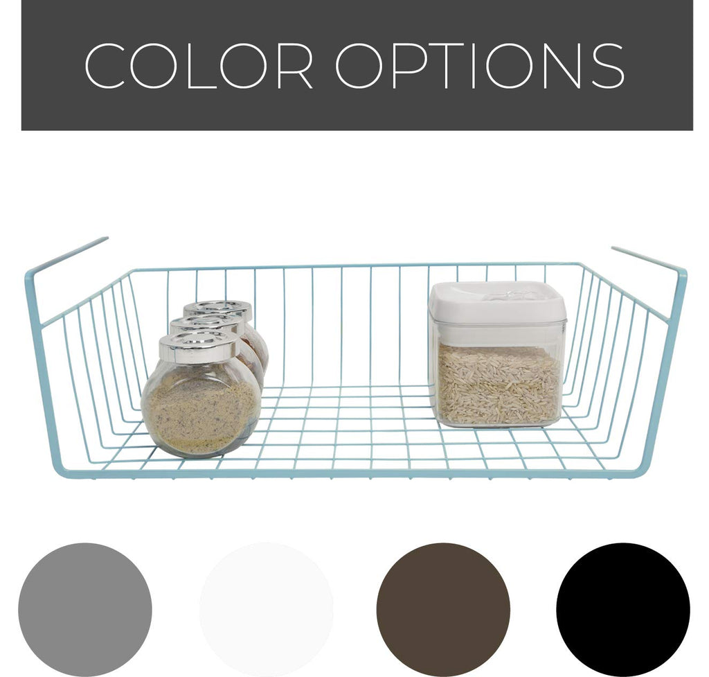 Medium Steel Undershelf Storage Basket