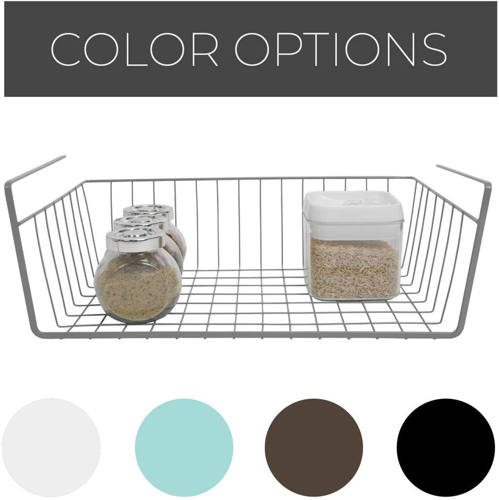Medium Steel Undershelf Storage Basket