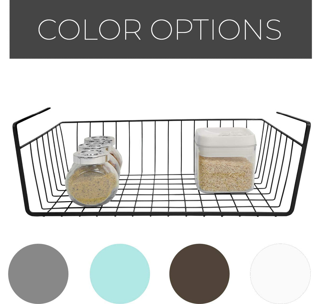 Medium Steel Undershelf Storage Basket