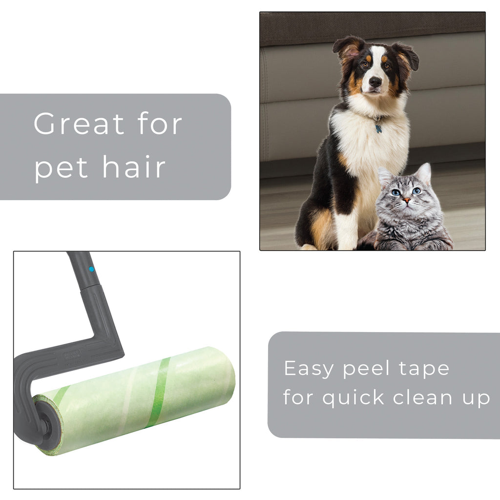 Mega Floor Lint Roller Refill - 50 Sheets - Set of 2