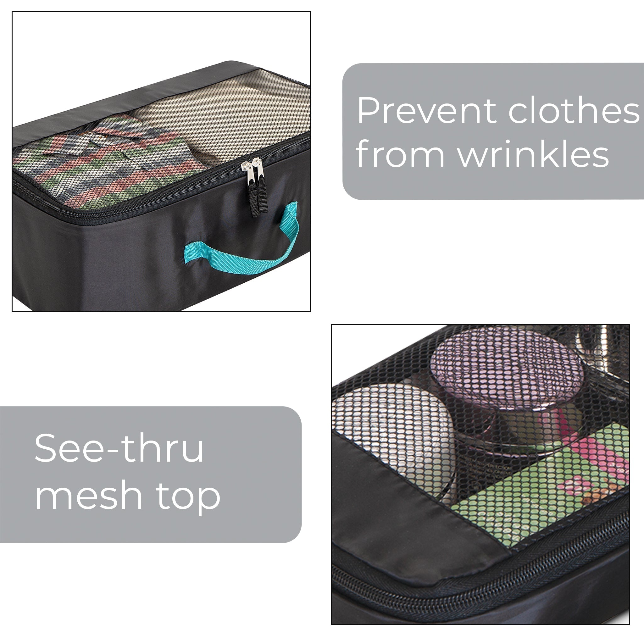 3-Pack Travel Organizer Set
