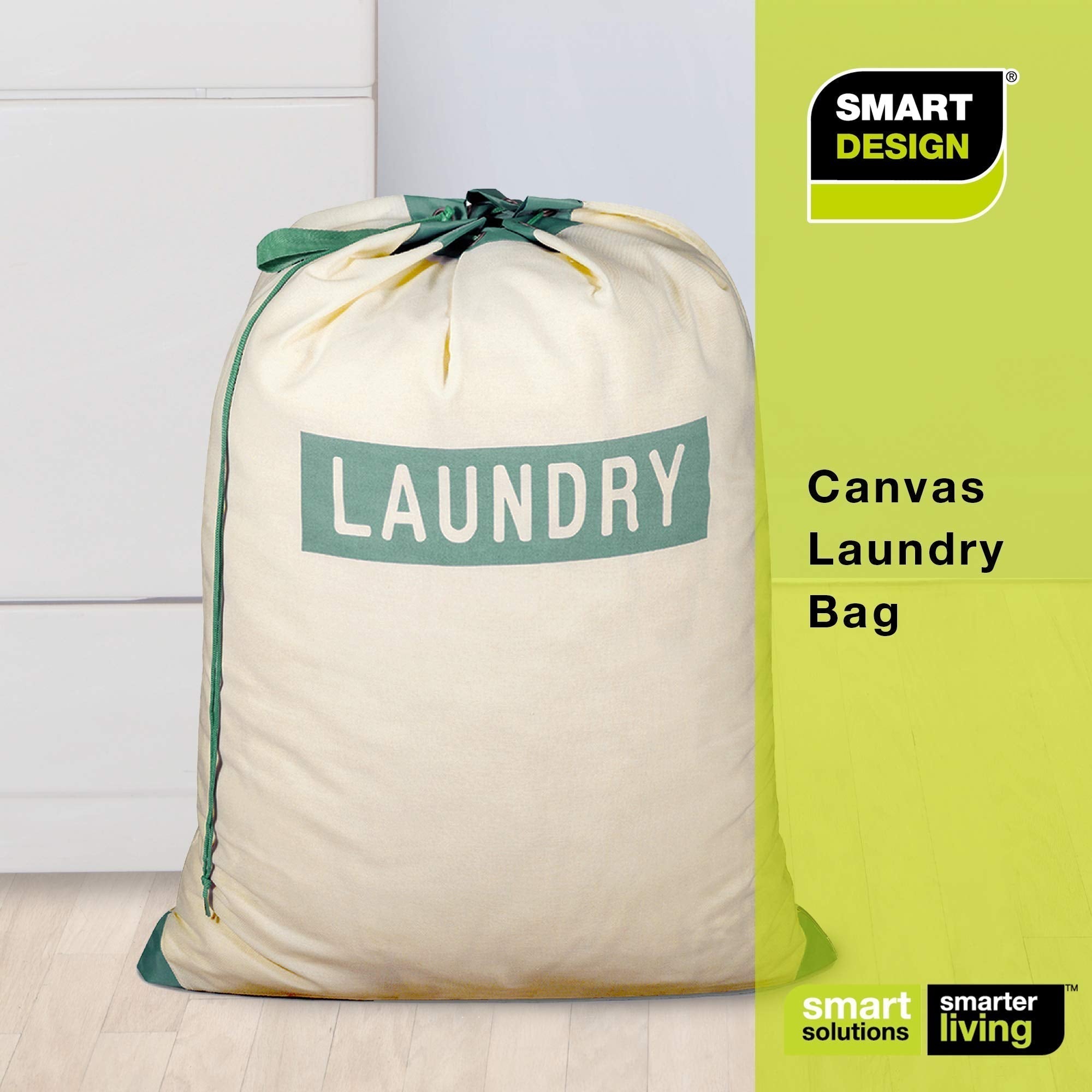 Mesh Laundry Bag with Handle and Push Lock Drawstring - Multiple Options