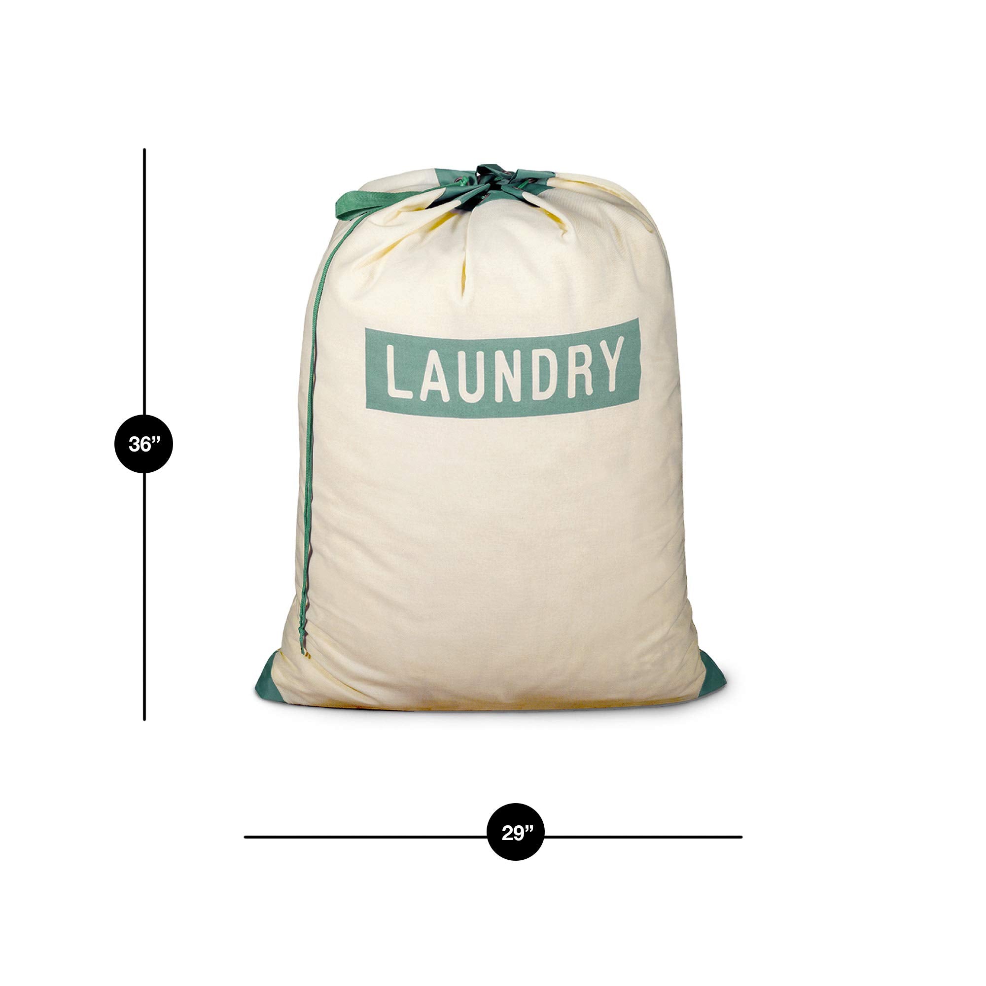 Mesh Laundry Bag with Handle and Push Lock Drawstring - Multiple Options