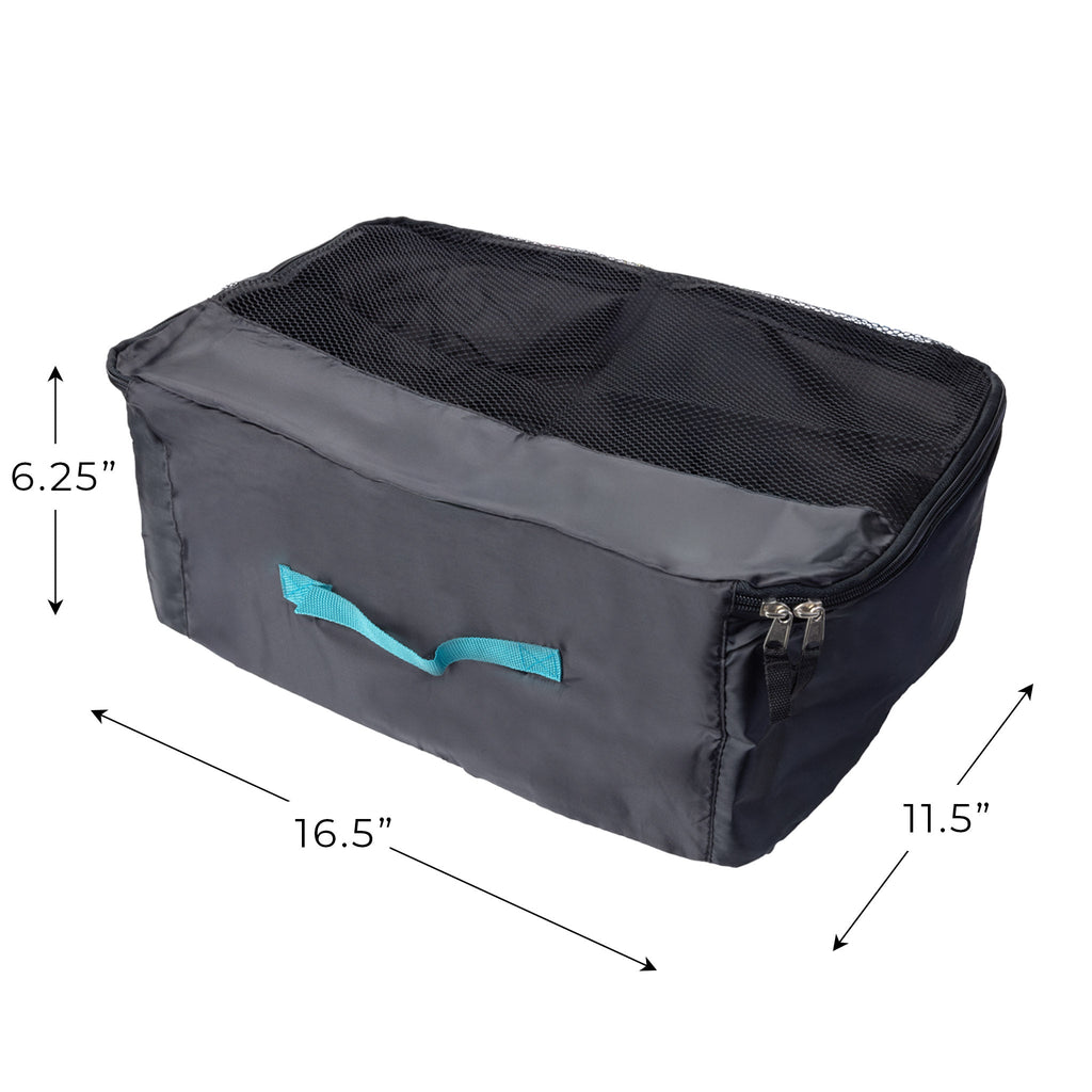 Mesh Travel & Shoe Bag 3-Piece Set