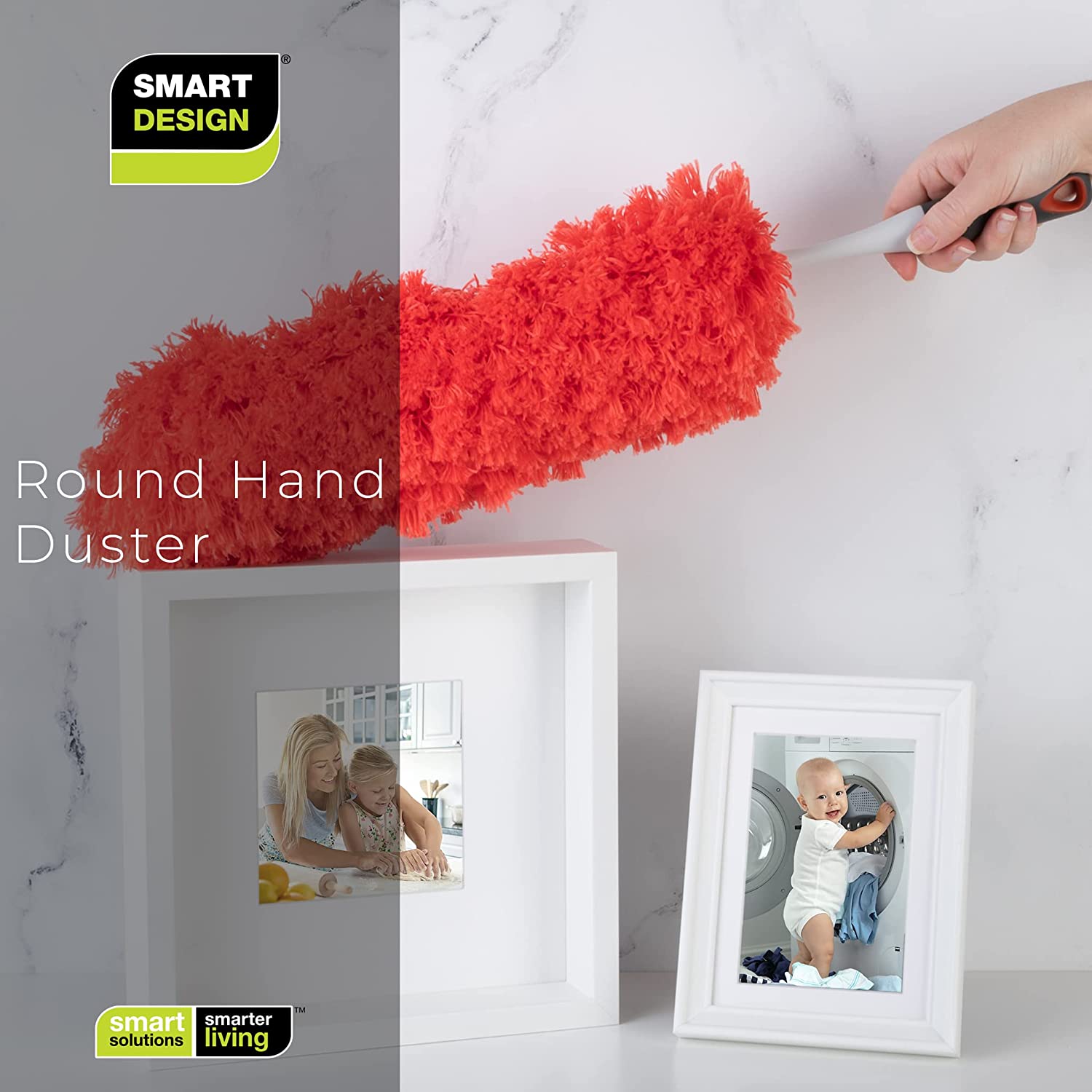 Microfiber Hand Duster - Round