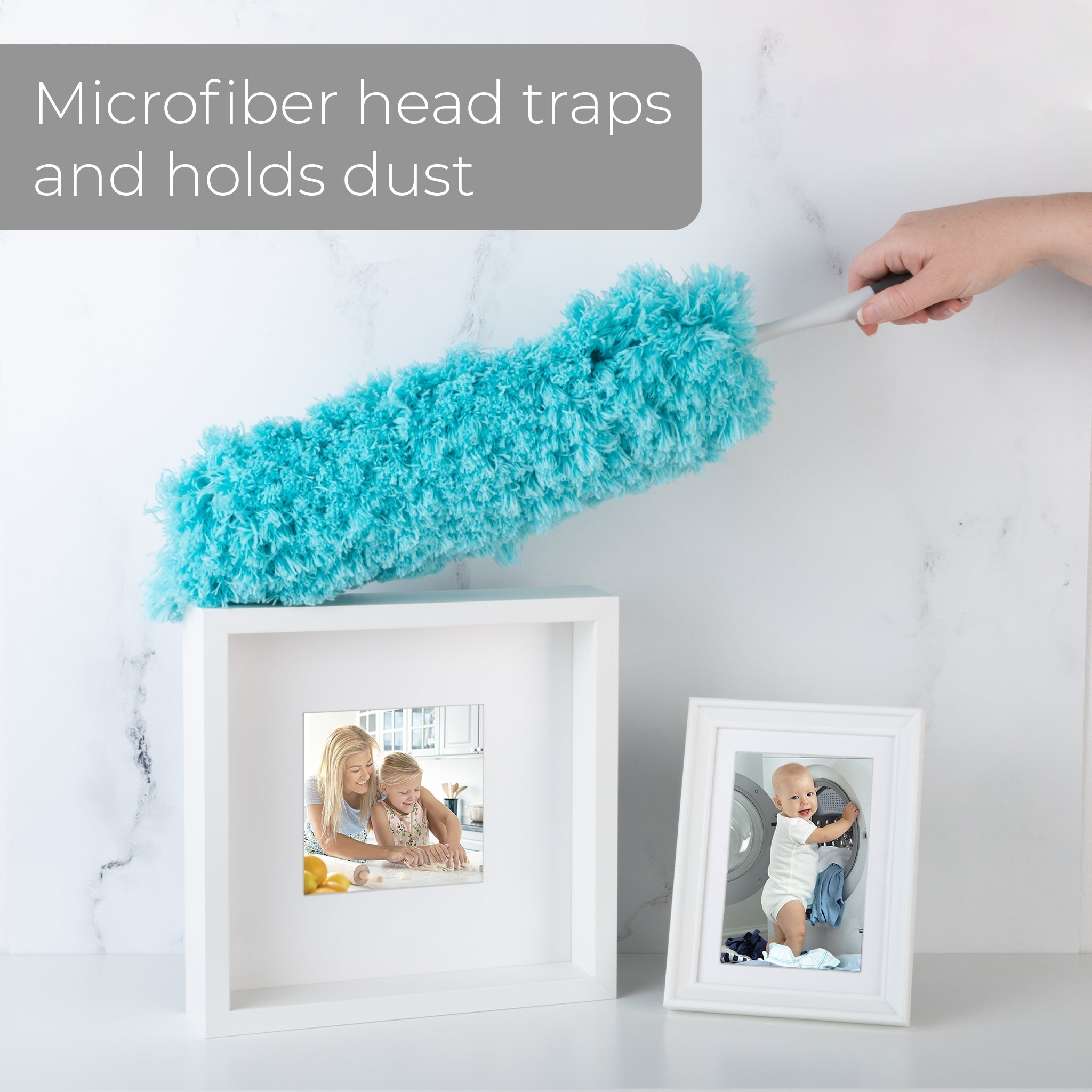 Microfiber Hand Duster - Round