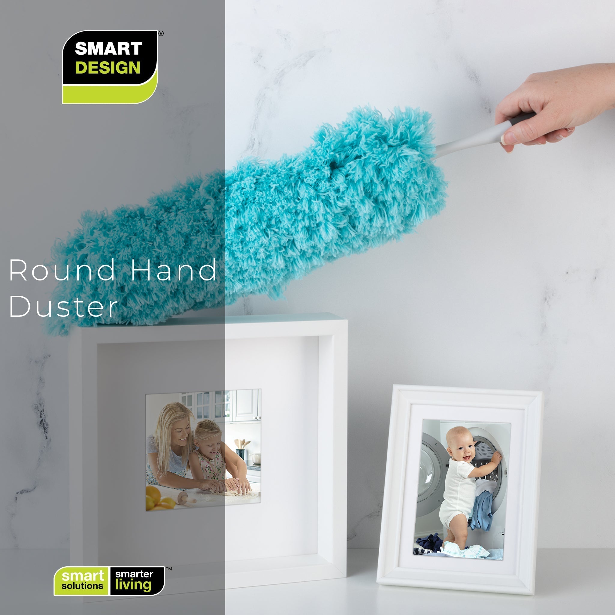 Microfiber Hand Duster - Round