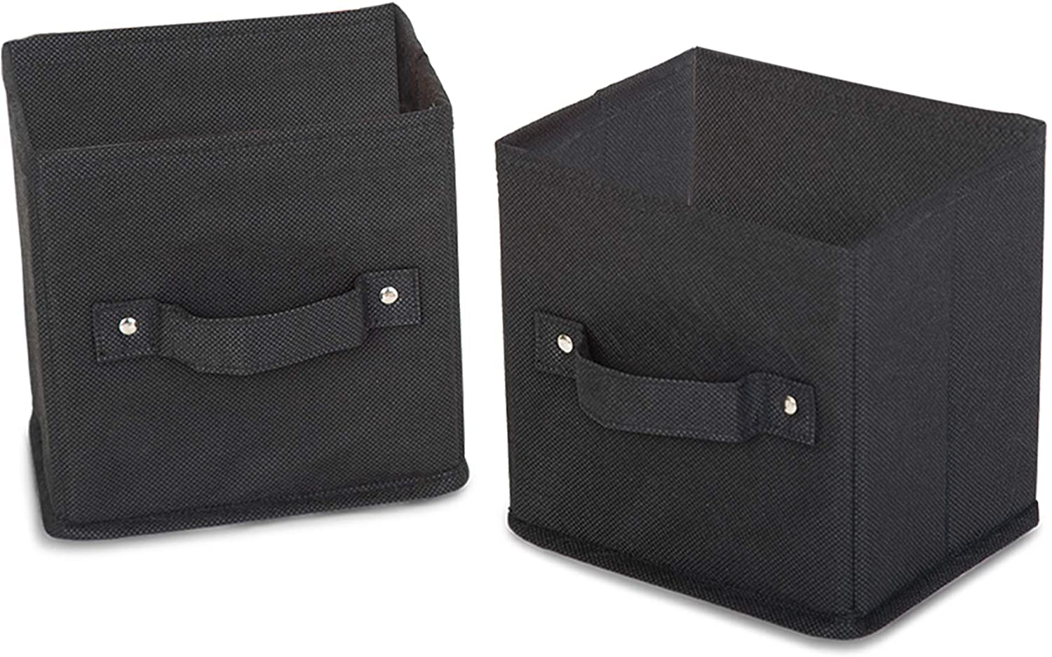 Mini Cube Organizer - 5.75 x 7 x 7 Inch - Black