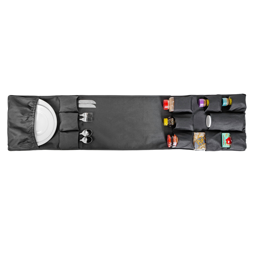 Mini Fridge Organizer with 12 Pockets