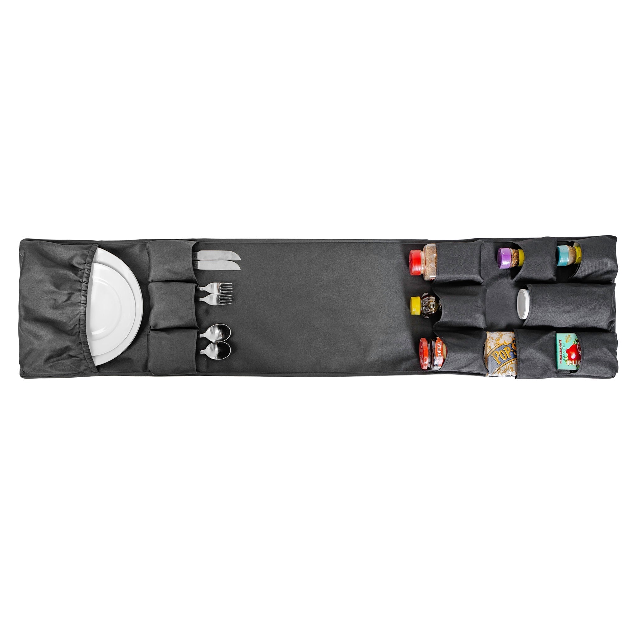Mini Fridge Organizer with 12 Pockets