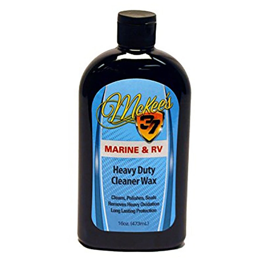 McKee's 37 Marine & RV Heavy-Duty Cleaner Wax - 16 oz.