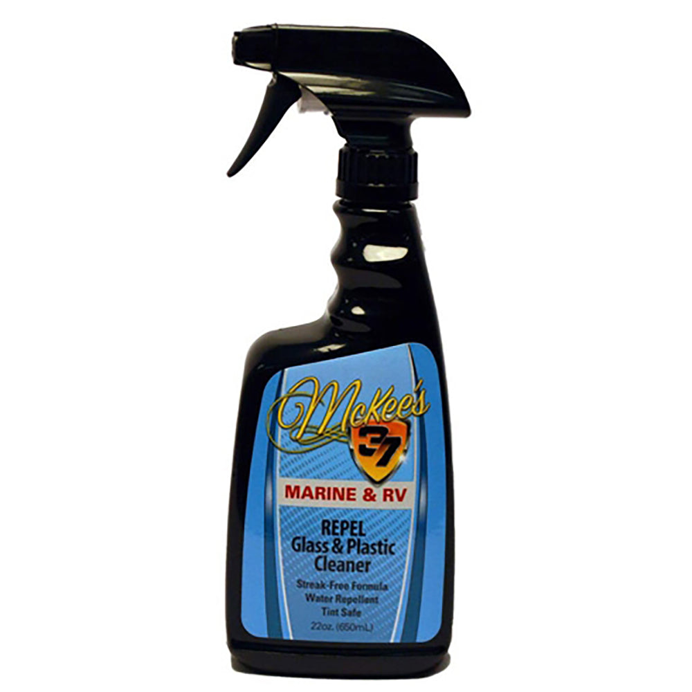 McKee's 37 Marine & RV Repel Glass & Plastic Cleaner - 22 oz.