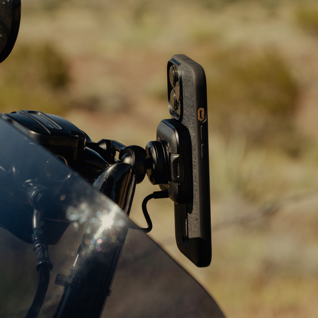 Motorcycle Brake/Clutch Mount | Charging Locking