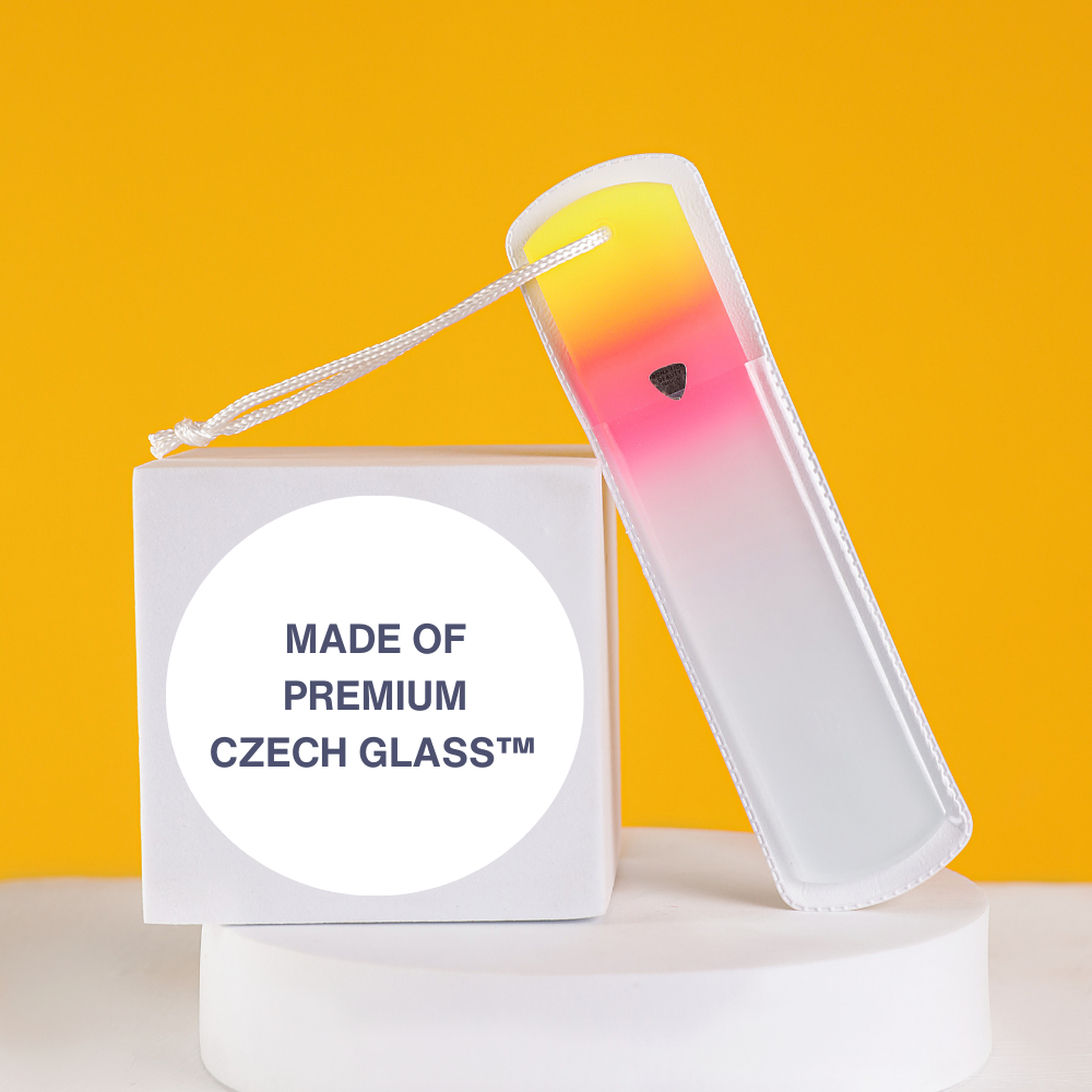 Double Sided Czech Glass Foot File
