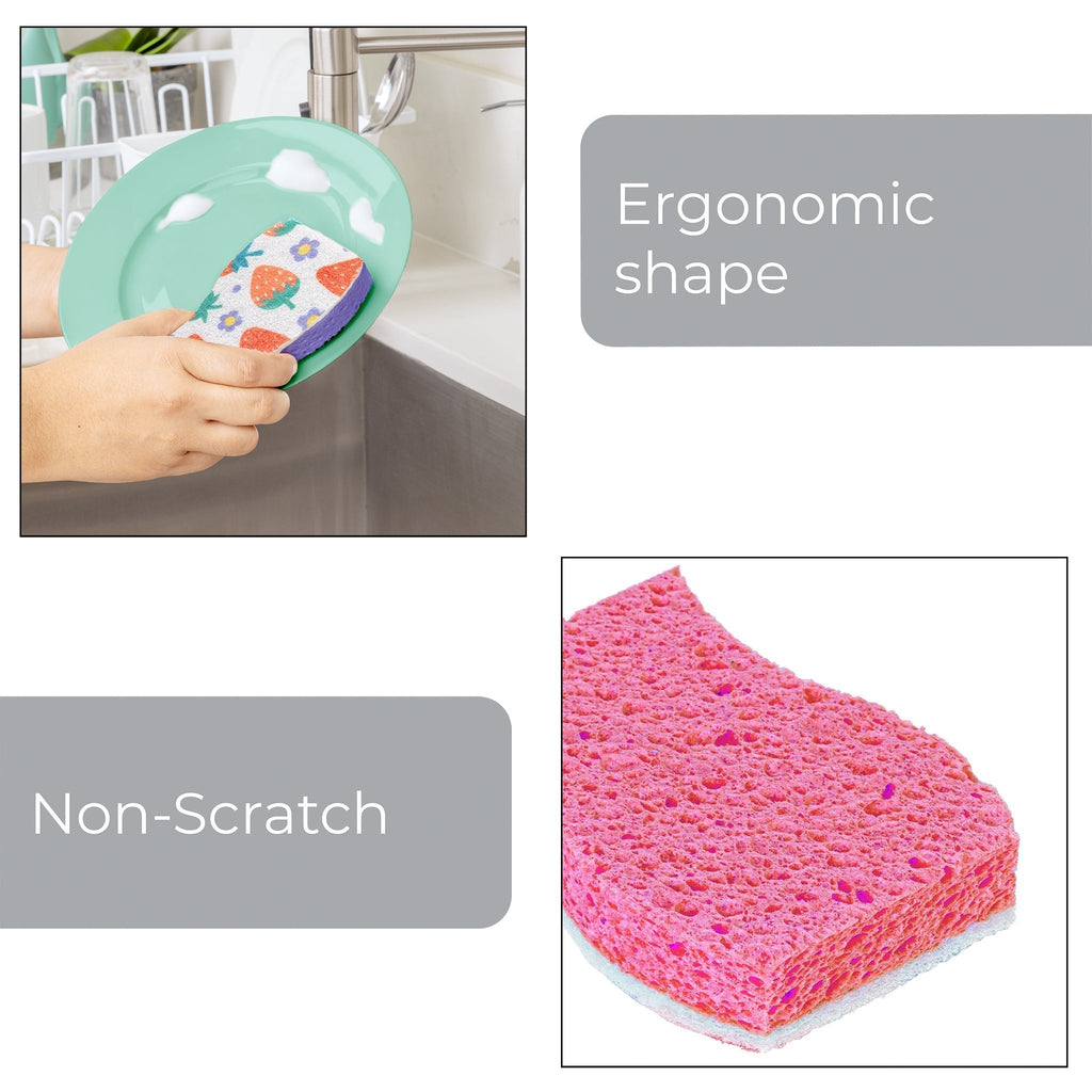 Non-Scratch Cellulose Sponge