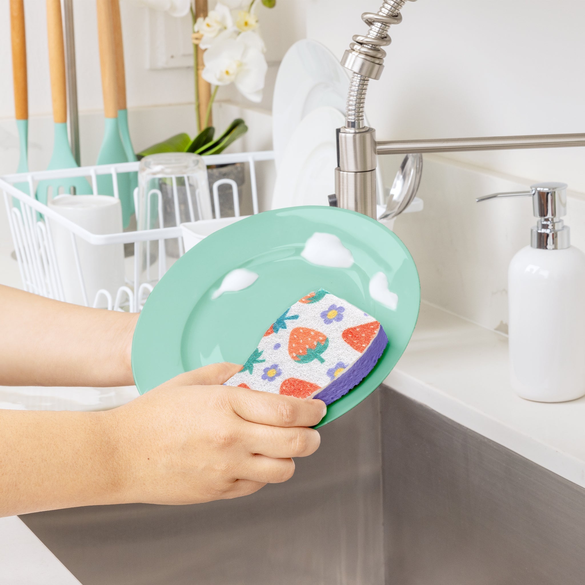 Non-Scratch Cellulose Sponge