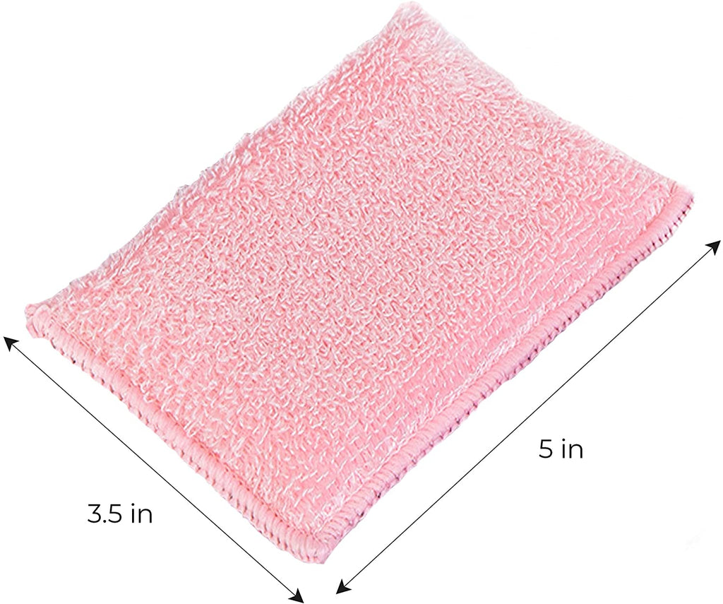 Bamboo Scrub Sponge – Non-Scratch