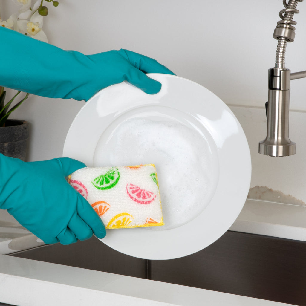 Bamboo Scrub Sponge – Non-Scratch
