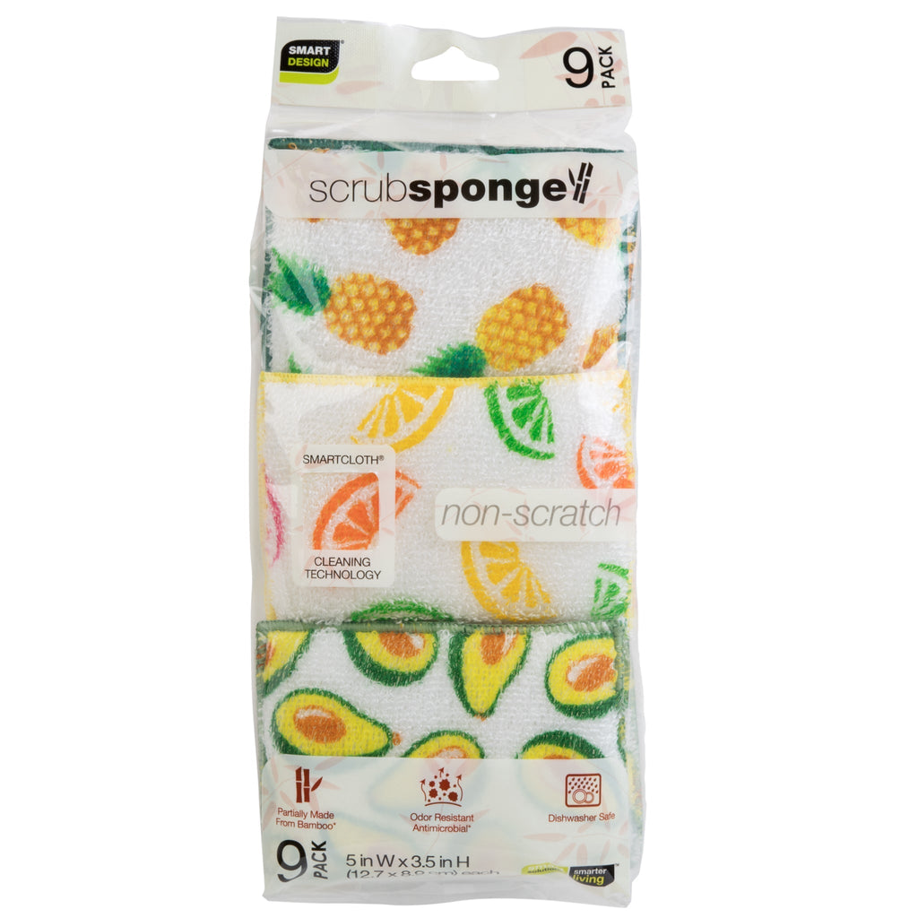 Bamboo Scrub Sponge – Non-Scratch
