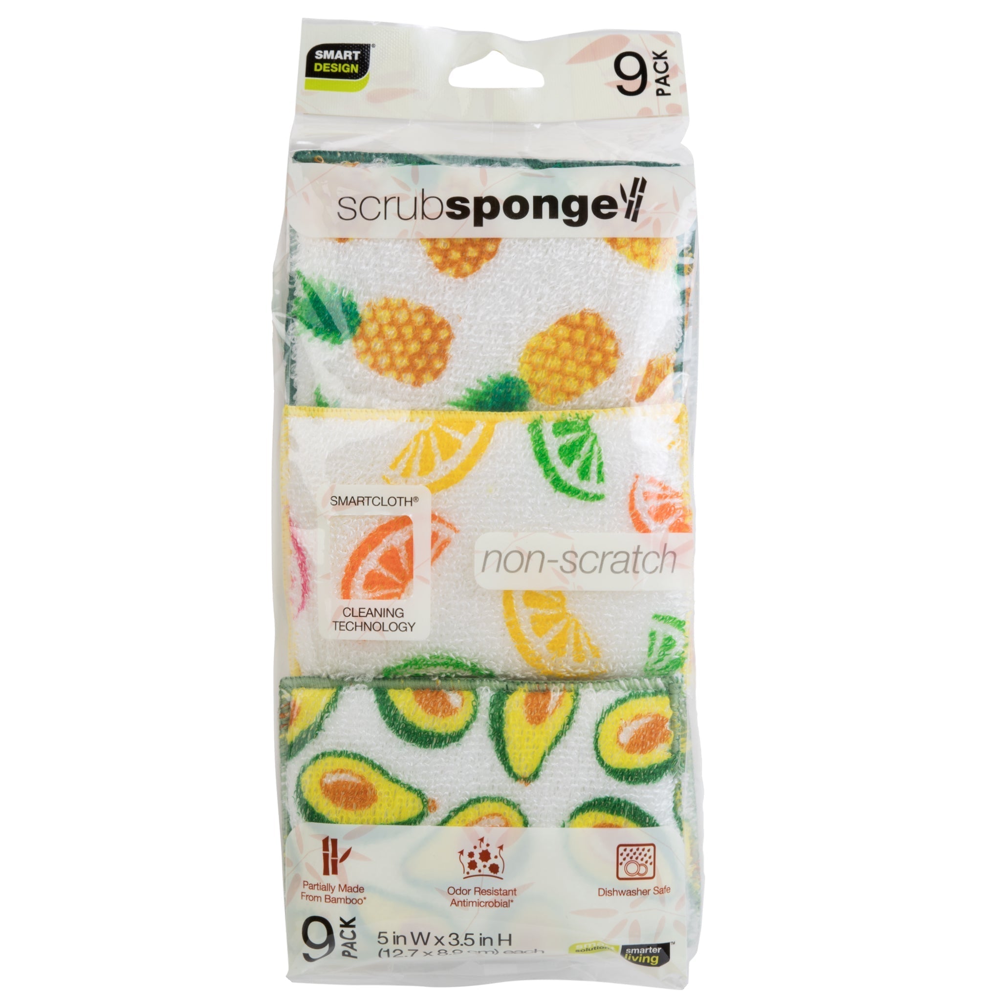 Bamboo Scrub Sponge – Non-Scratch