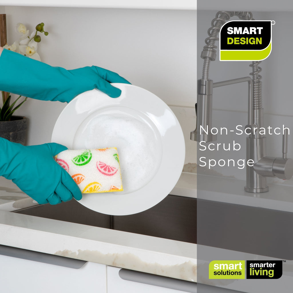 Bamboo Scrub Sponge – Non-Scratch
