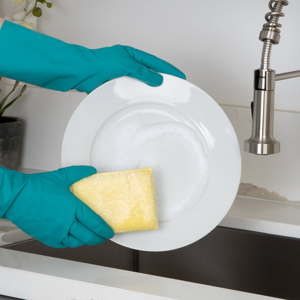 Bamboo Scrub Sponge – Non-Scratch